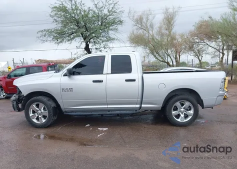 2018 Ram 1500 Express 4X2 6'4 Box from USA, damaged, VIN 1C6RR6FG0JS280326